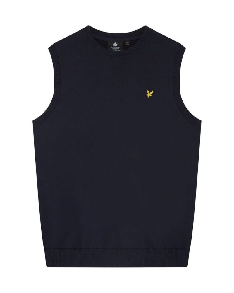 LYLE & SCOTT Cotton Crew Neck Vest