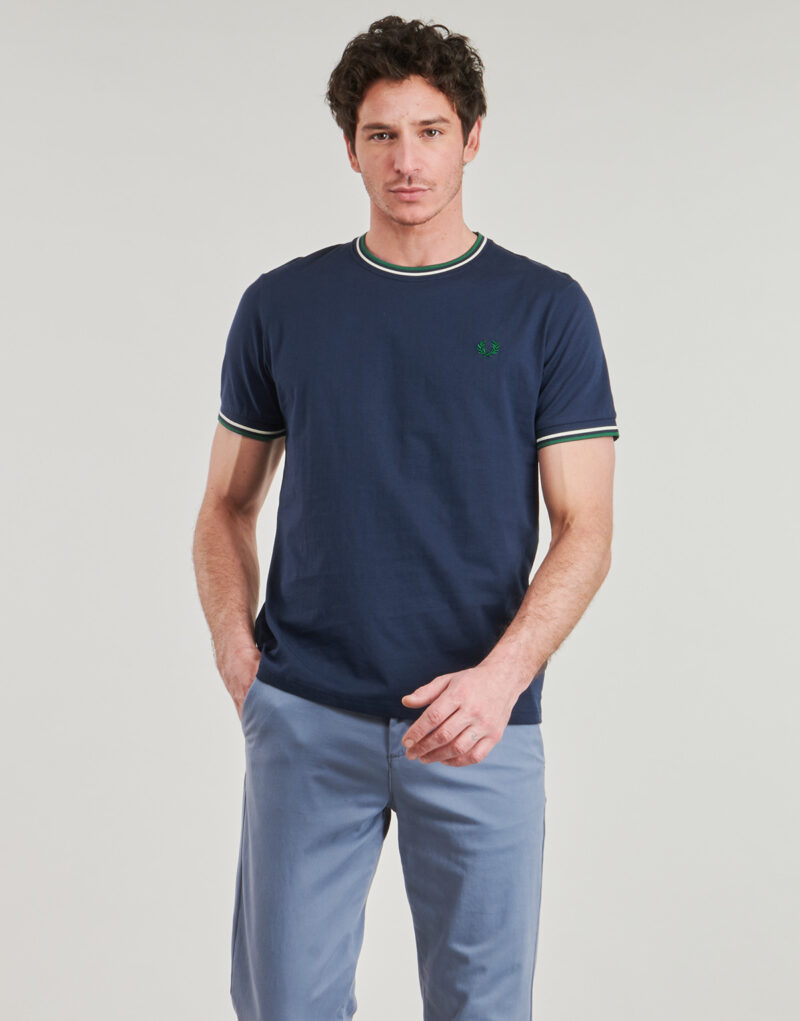 Fred Perry T-shirt con doppia riga M1588