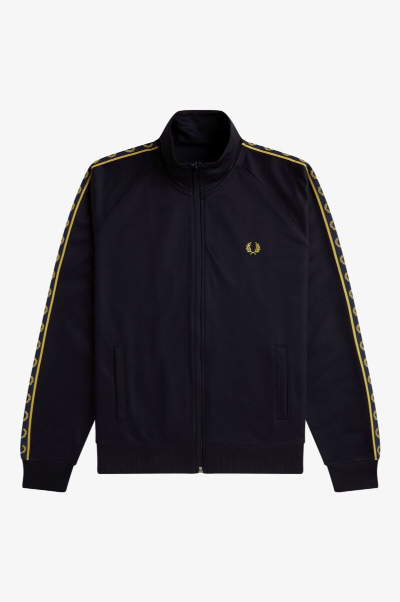 FRED PERRY Track jacket con fettuccia a contrasto