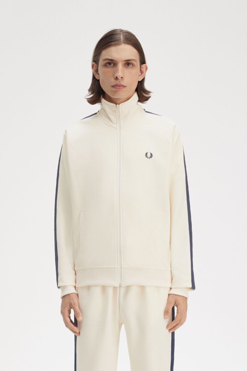 FRED PERRY Track jacket con fettuccia a contrasto