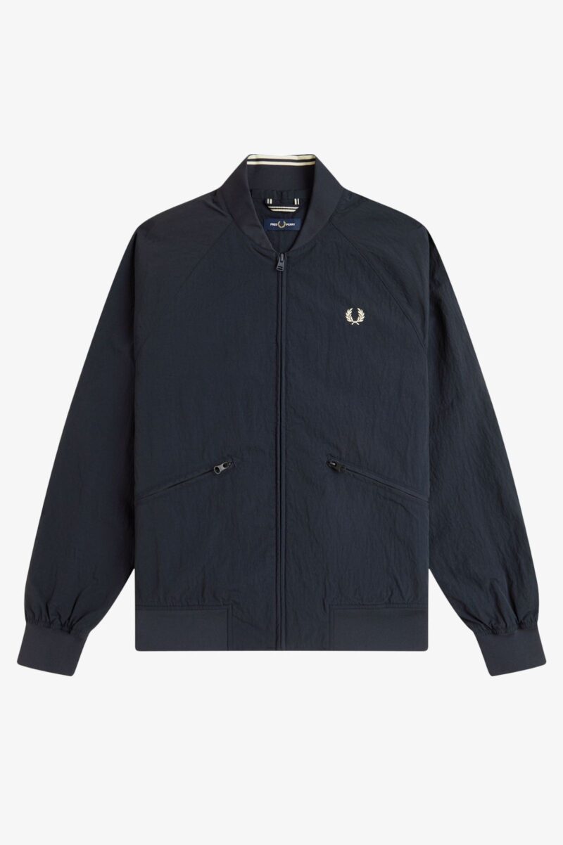 Bomber da tennis textured FRED PERRY