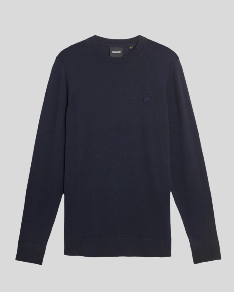 LYLE & SCOTT Tonal Superfine Crew Neck Jumper