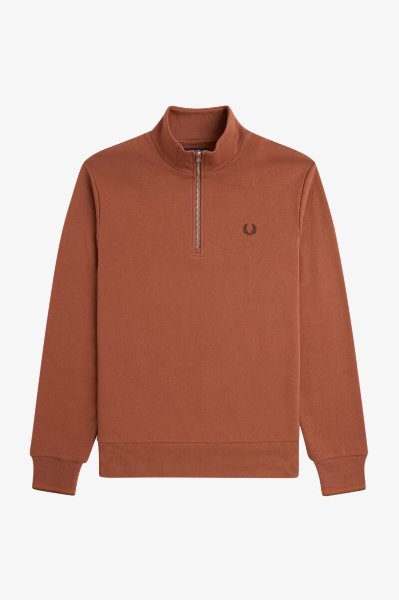 FRED PERRY  Felpa a mezza zip