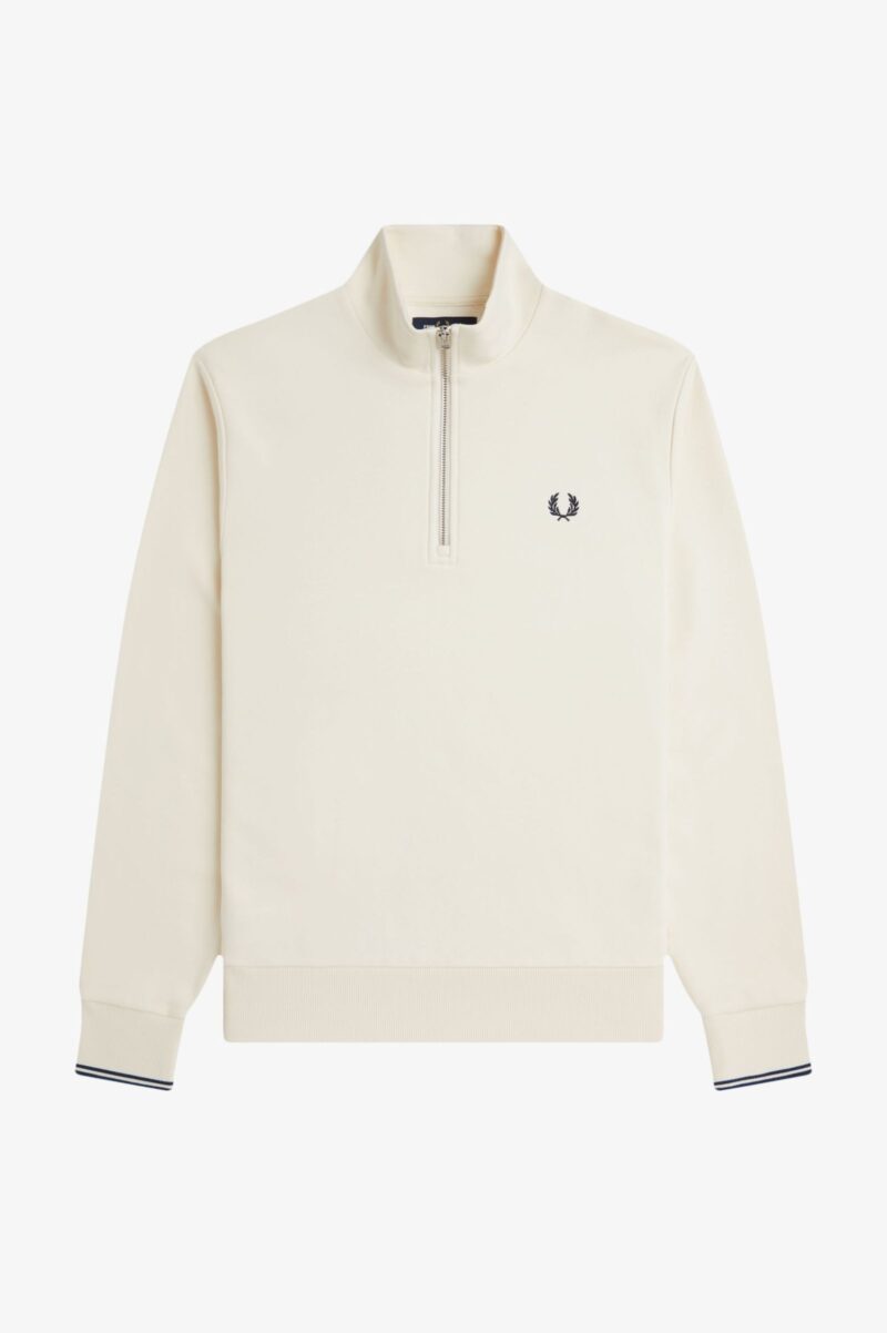 FRED PERRY  Felpa a mezza zip