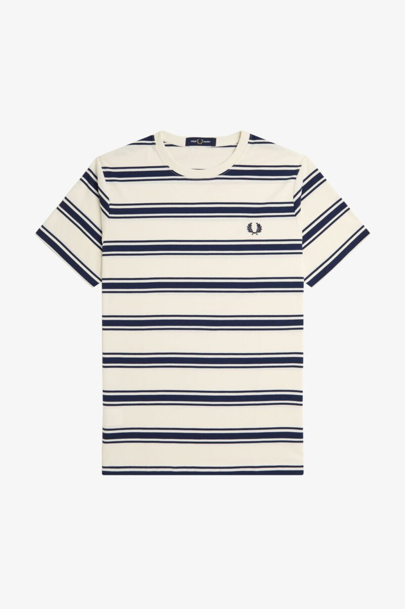 Fred Perry T-shirt a righe sottili M9851