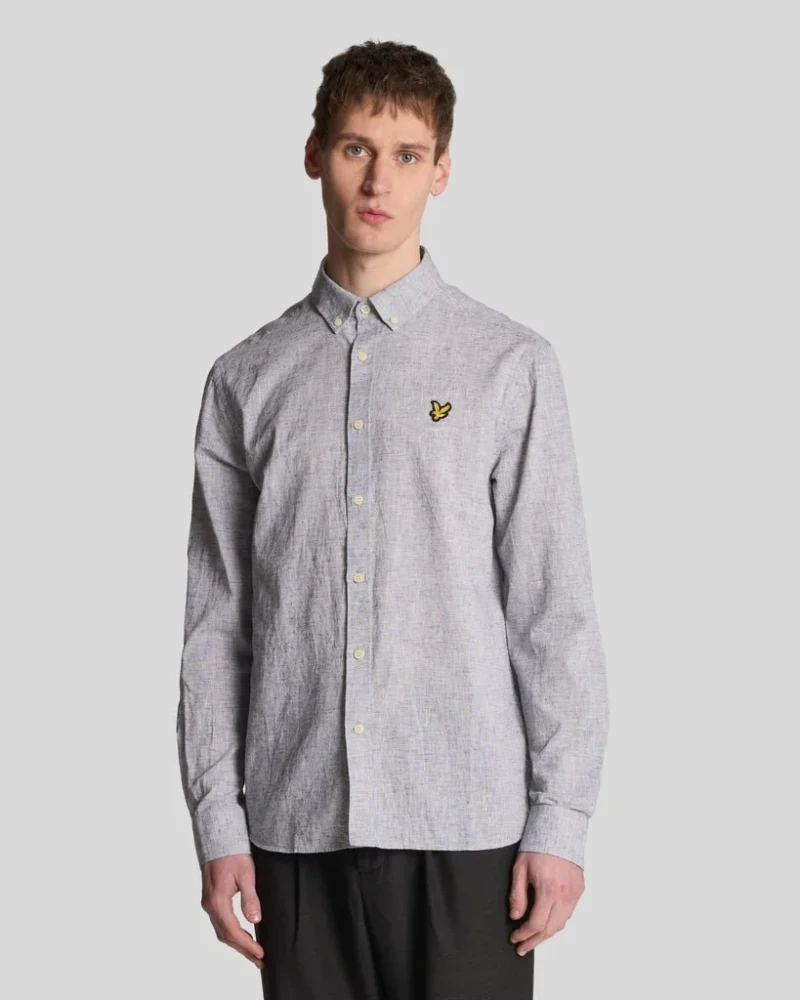 LYLE & SCOTT Linen Oxford Shirt