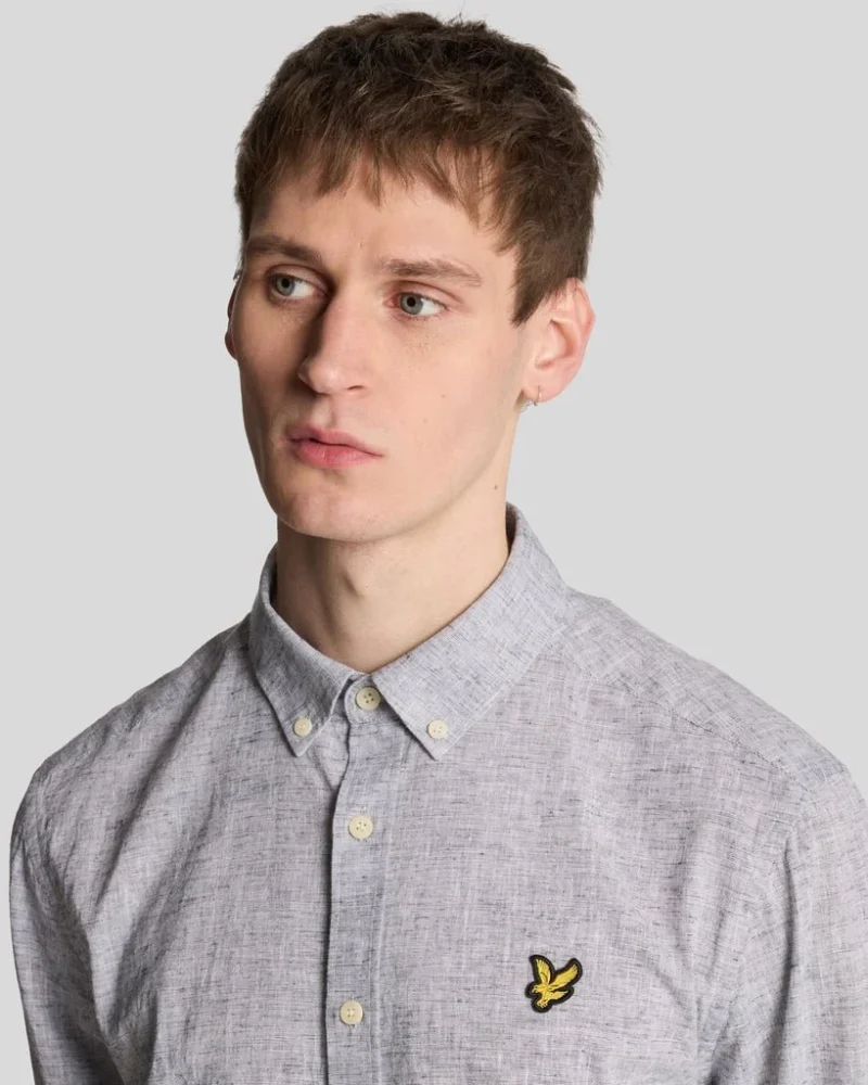 LYLE & SCOTT Linen Oxford Shirt