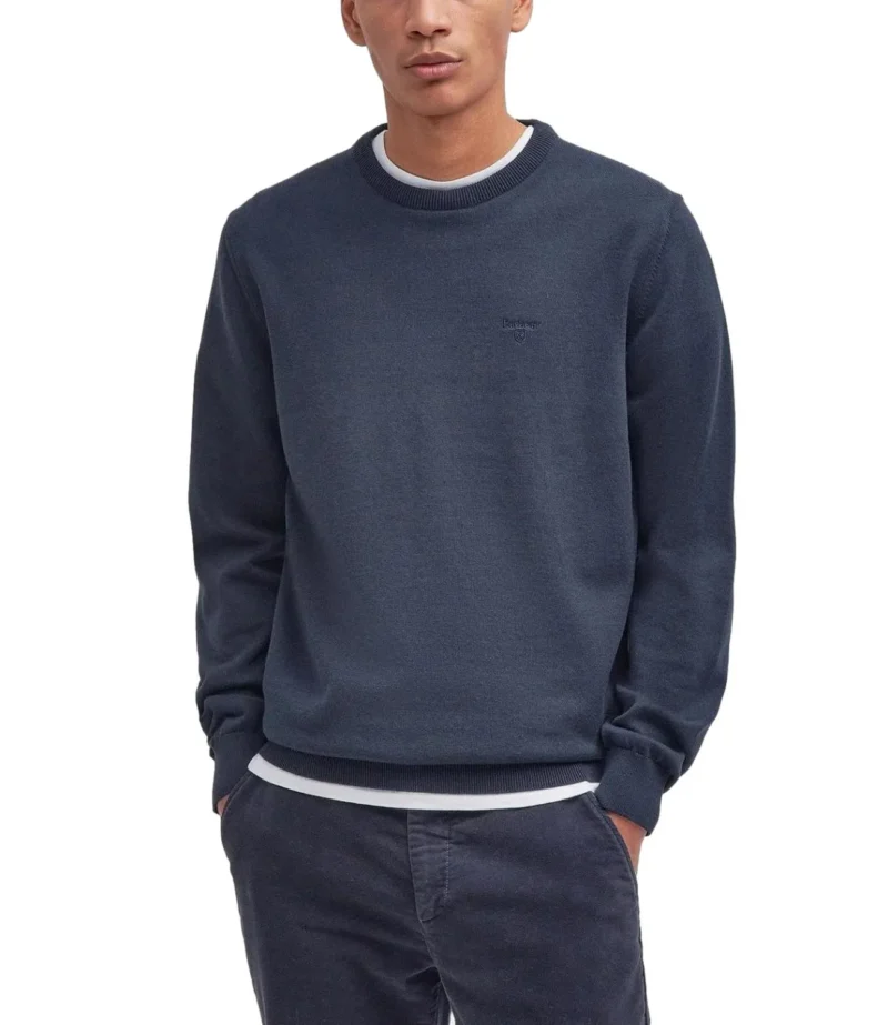 Barbour Maglione girocollo in cotone Pima