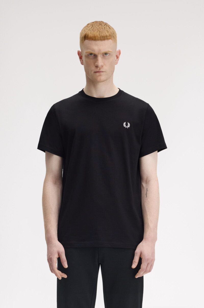 Fred Perry T-shirt con grafica a tema tennis